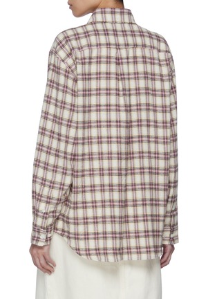 Back View - Click To Enlarge - DUNST - Check Flannel Shirt