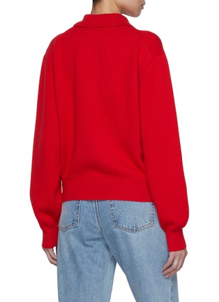 Back View - Click To Enlarge - DUNST - Collared Sweater