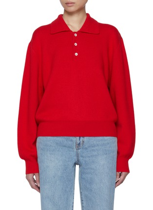 Main View - Click To Enlarge - DUNST - Collared Sweater