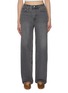 Main View - Click To Enlarge - DUNST - 90s Wide Leg Medium Wash Jeans