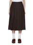 Main View - Click To Enlarge - DUNST - Pleated Midi Skirt