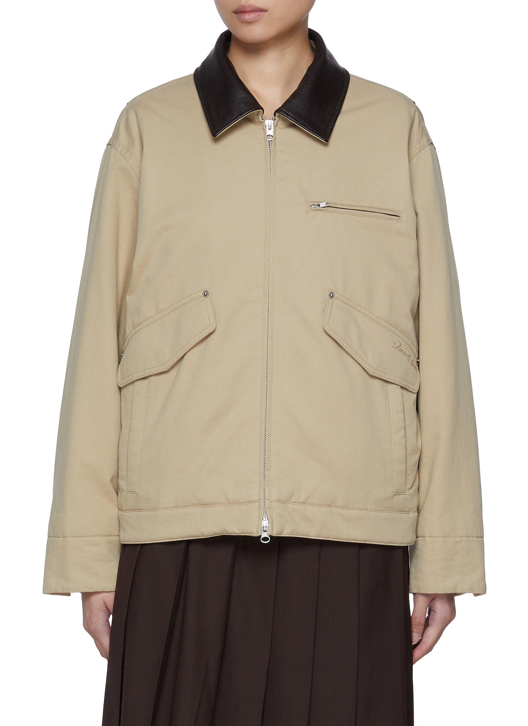 【未使用】DAN Canvas Forestiere Jacket‐TAUPE Canvas Safari Jacket