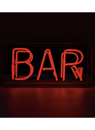 Detail View - Click To Enlarge - LOCOMOCEAN - Bar Acrylic Neon Light Box Sign — Red