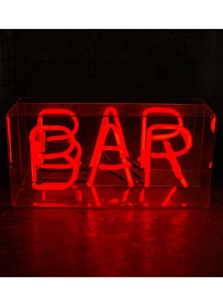 Detail View - Click To Enlarge - LOCOMOCEAN - Bar Acrylic Neon Light Box Sign — Red