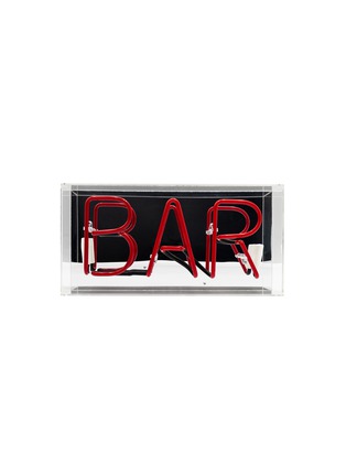 Main View - Click To Enlarge - LOCOMOCEAN - Bar Acrylic Neon Light Box Sign — Red