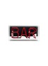 Main View - Click To Enlarge - LOCOMOCEAN - Bar Acrylic Neon Light Box Sign — Red