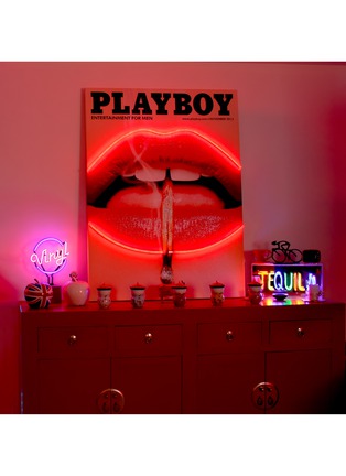 Detail View - Click To Enlarge - LOCOMOCEAN - X Playboy Match Cover LED Neon Wall Art