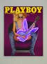 Detail View - Click To Enlarge - LOCOMOCEAN - X Playboy Rockstar Cover LED Neon Wall Art