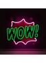 Detail View - Click To Enlarge - LOCOMOCEAN - Wow Acrylic Neon Light Box Sign