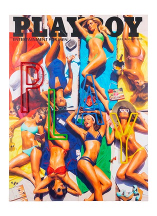 Main View - Click To Enlarge Main View - Click To Enlarge - LOCOMOCEAN - X Playboy Small Beach Scene Cover LED Neon Wall Art