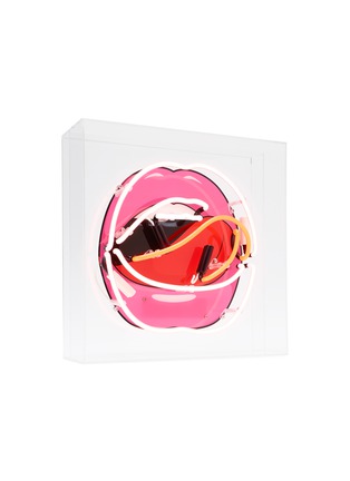 Detail View - Click To Enlarge - LOCOMOCEAN - Large Mouth Acrylic Neon Light Box Sign