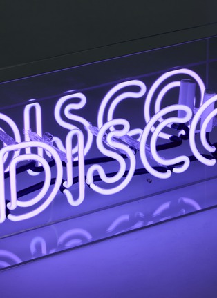  - LOCOMOCEAN - Disco Acrylic Neon Light Box Sign — Purple