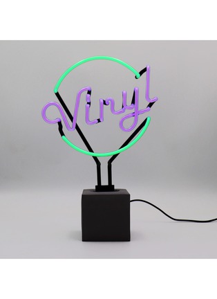 Detail View - Click To Enlarge - LOCOMOCEAN - Vinyl Neon Sign  — Green