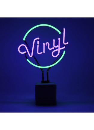 Detail View - Click To Enlarge - LOCOMOCEAN - Vinyl Neon Sign  — Green