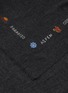 Detail View - Click To Enlarge - CITRUS - Chamaoi Paradiso Wool Blend Square Scarf