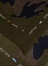 Detail View - Click To Enlarge - CITRUS - Bosanova Ski Writing Wool Scarf