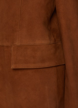  - TONYWACK - Suede Leather Tailored Jacket