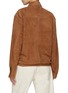 Back View - Click To Enlarge - TONYWACK - Suede Leather Blouson Jacket