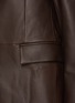  - TONYWACK - Single Breasted Leather Coat