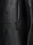  - TONYWACK - Double Breasted Leather Long Coat