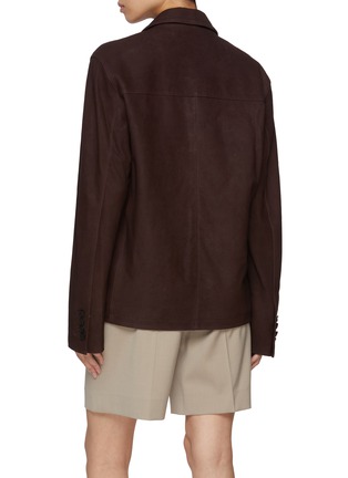 Back View - Click To Enlarge - TONYWACK - Nubuck Leather Jacket