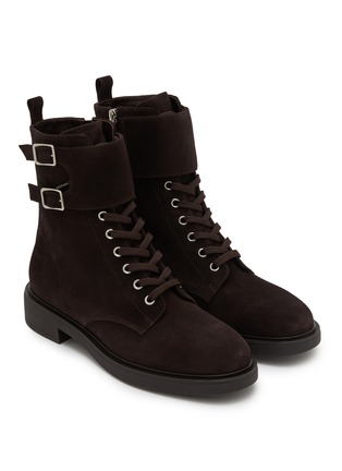 Detail View - Click To Enlarge - GIANVITO ROSSI - Ripley Suede Boots