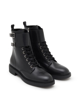 Detail View - Click To Enlarge - GIANVITO ROSSI - Ripley Leather Boots
