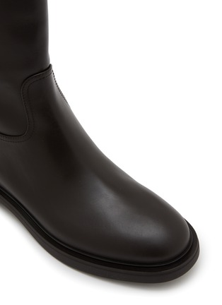 Detail View - Click To Enlarge - GIANVITO ROSSI - Ascott Calf Length Leather Boots