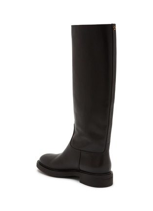  - GIANVITO ROSSI - Ascott Calf Length Leather Boots