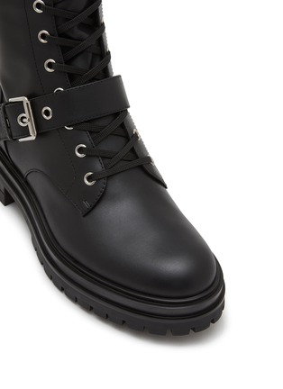 Detail View - Click To Enlarge - GIANVITO ROSSI - Miles Leather Tall Boots