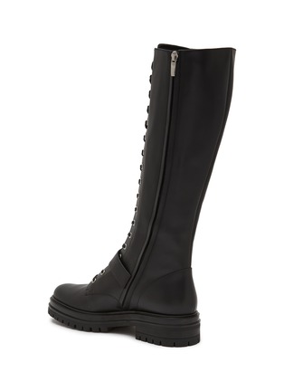  - GIANVITO ROSSI - Miles Leather Tall Boots