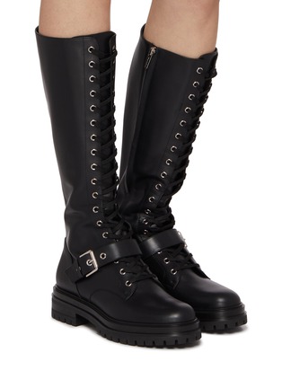 Figure View - Click To Enlarge - GIANVITO ROSSI - Miles Leather Tall Boots