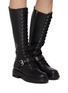 Figure View - Click To Enlarge - GIANVITO ROSSI - Miles Leather Tall Boots