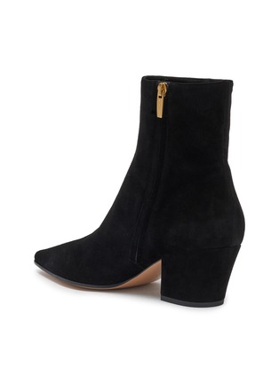 - GIANVITO ROSSI - Keinna 55 Suede Ankle Boots
