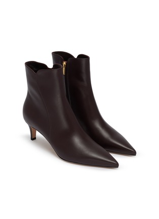 Detail View - Click To Enlarge - GIANVITO ROSSI - Levy 55 Leather Ankle Boots