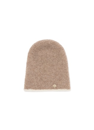 Main View - Click To Enlarge - INVERNI - Contrast Trim Knit Beanie