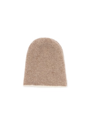 Figure View - Click To Enlarge - INVERNI - Contrast Trim Knit Beanie