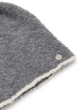 Detail View - Click To Enlarge - INVERNI - Contrast Trim Knit Beanie