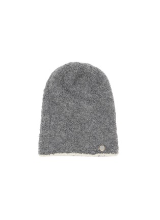 Main View - Click To Enlarge - INVERNI - Contrast Trim Knit Beanie