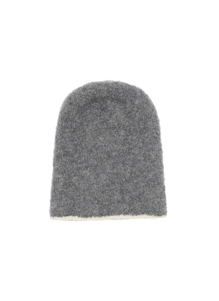 Figure View - Click To Enlarge - INVERNI - Contrast Trim Knit Beanie