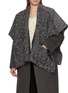 Figure View - Click To Enlarge - INVERNI - Knitted Cape