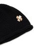 Detail View - Click To Enlarge - INVERNI - Embellished Cashmere Knit Beanie