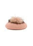 Main View - Click To Enlarge - INVERNI - Pom Pom Cashmere Knit Beret