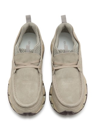 Detail View - Click To Enlarge - MIZUNO - Wave Prophecy Moc Suede Men's Moccasins