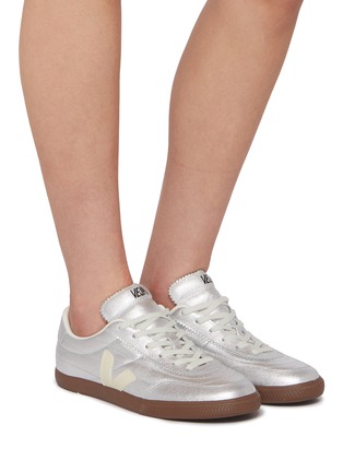 Figure View - Click To Enlarge - VEJA - Panenka Leather Unisex Sneakers