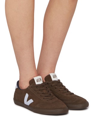 Figure View - Click To Enlarge - VEJA - Volley Suede Unisex Sneakers