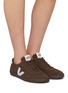 Figure View - Click To Enlarge - VEJA - Volley Suede Unisex Sneakers