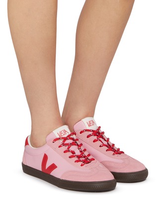 Figure View - Click To Enlarge - VEJA - Volley Suede Leather Unisex Sneakers