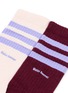 Detail View - Click To Enlarge - ADIDAS - X Wales Bonner Striped Socks — Set Of 2