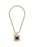 LANE CRAWFORD VINTAGE ACCESSORIES 1960's Gold Toned Pendant Necklace